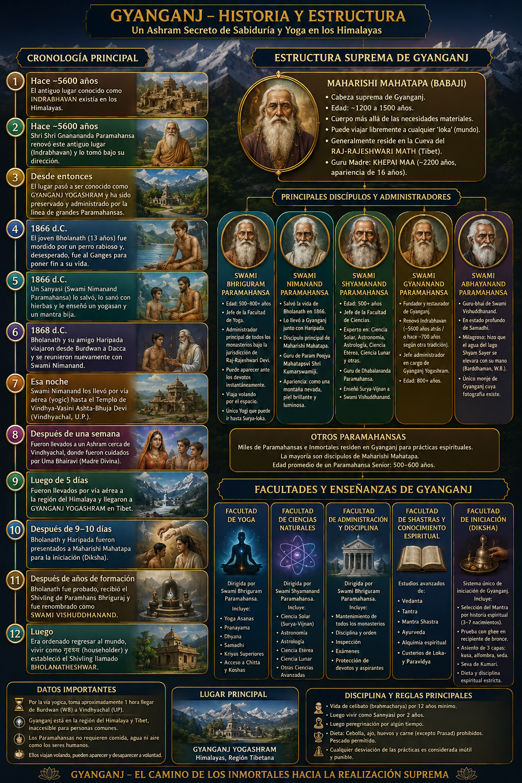 Historia y estructura de Gyanganj